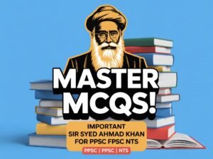 Important MCQs Related to Sir Syed Ahmad Khan For PPSC FPSC