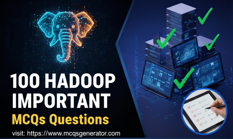100 Important Hadoop MCQs
