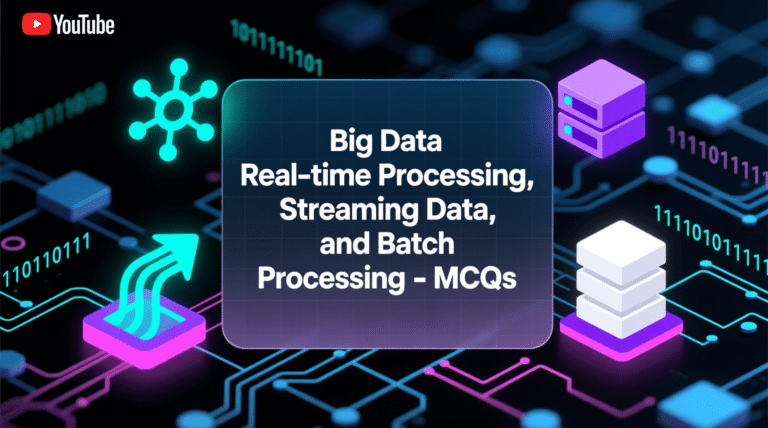 Big Data Real-time Processing, Streaming Data, and Batch Processing - MCQs