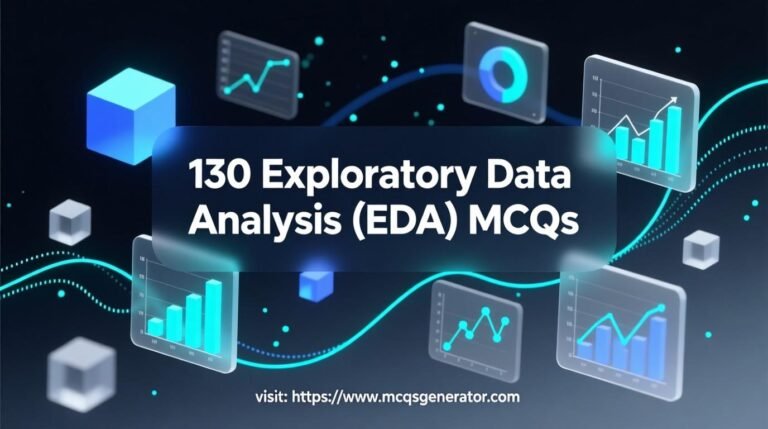 Exploratory Data Analysis (EDA) MCQs