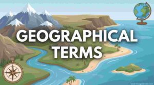 Geographical Terms Mcqs