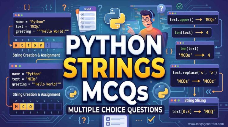 Python Strings MCQs