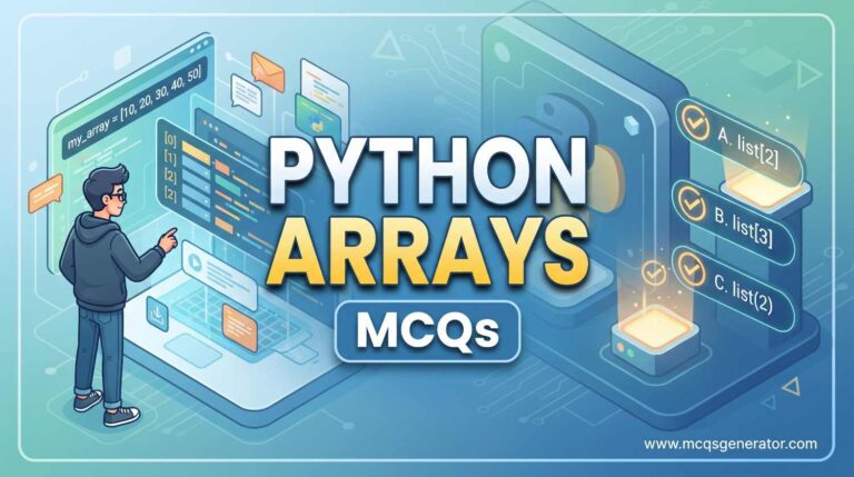 Python Arrays MCQs