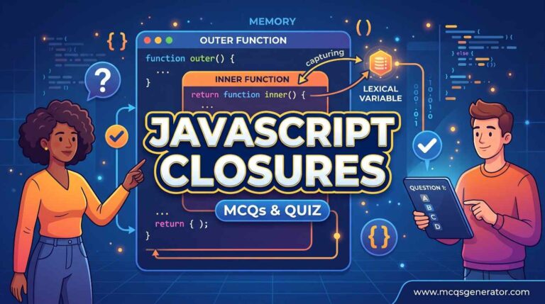 JavaScript Closures MCQs