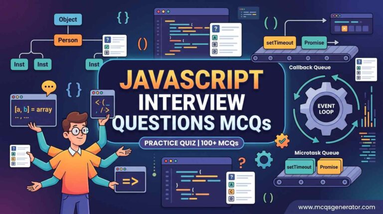 JavaScript Interview Questions MCQs