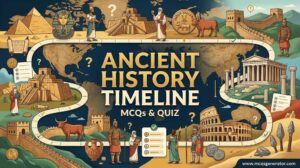 Ancient History Timeline MCQs
