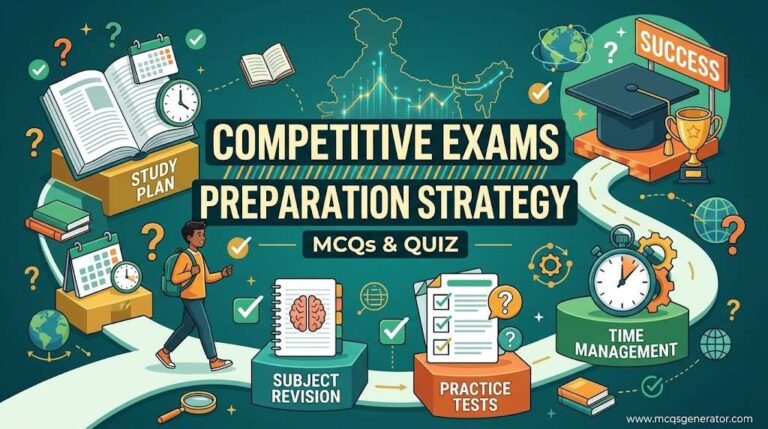 Competitive Exams Preparation Strategy MCQs