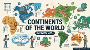 Continents of the World – Overview MCQs