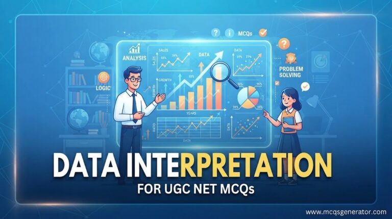 Data Interpretation for UGC NET MCQs