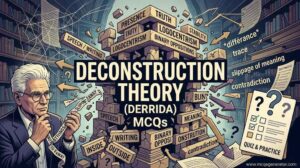 Deconstruction Theory (Derrida) MCQs