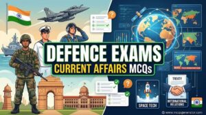 Defense Exams Current Affairs MCQs