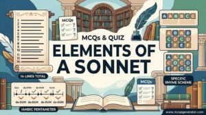 Elements of a Sonnet MCQs