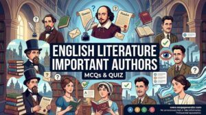 English Literature Important Authors MCQs MCQs