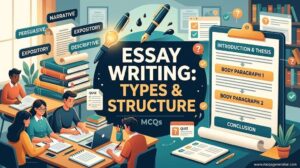 Essay Writing – Types and Structure MCQs
