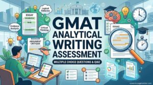 GMAT Analytical Writing Assessment MCQs