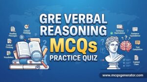 GRE Verbal Reasoning – MCQs