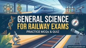 General Science for Railway Exams MCQs