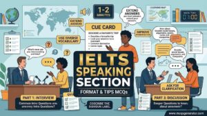 IELTS Speaking Section – Format and Tips MCQs