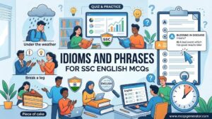 Idioms and Phrases for SSC English MCQs