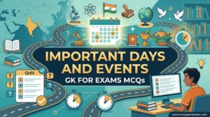 Important Days and Events – GK for Exams MCQs
