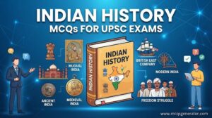 Indian History MCQs for UPSC Exams