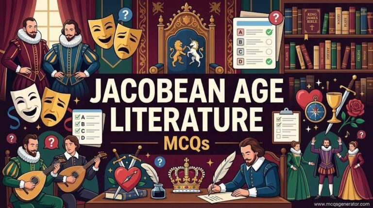 Jacobean Age Literature MCQs