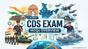 Latest CDS Exam – Overview MCQs