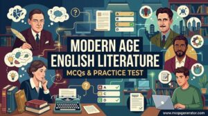 Modern Age English Literature MCQs