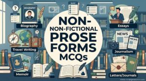 Non-Fictional Prose Forms MCQs