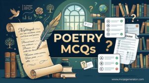 Poetry MCQs for Literature Exams