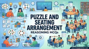 Puzzle and Seating Arrangement Reasoning MCQs