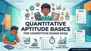 Quantitative Aptitude Basics for Competitive Exams MCQs