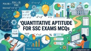 Quantitative Aptitude for SSC Exams MCQs