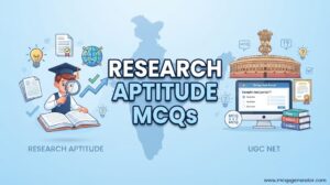 Research Aptitude MCQs for UGC NET MCQs