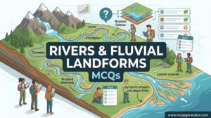 Rivers and Fluvial Landforms MCQs