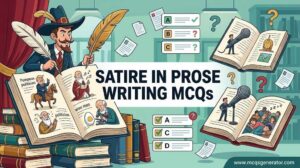 Satire in Prose Writing MCQs