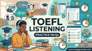 TOEFL Listening Comprehension Practice MCQs