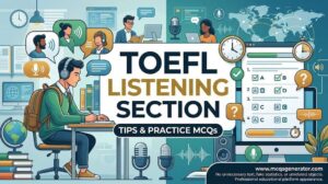 TOEFL Listening Section – Tips and Practice MCQs MCQs
