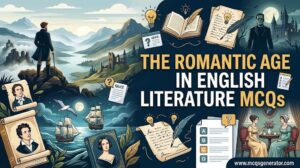 The Romantic Age in English Literature MCQs