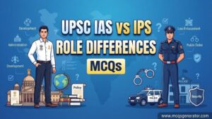 UPSC IAS vs IPS – Role Differences MCQs