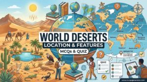 World Deserts – Location and Features MCQs
