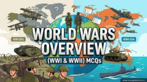 World Wars Overview (WWI and WWII) MCQs