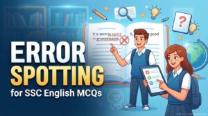 Error Spotting for SSC English MCQs